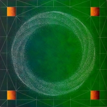 Hadron Mandala #3   36x36   2015_2