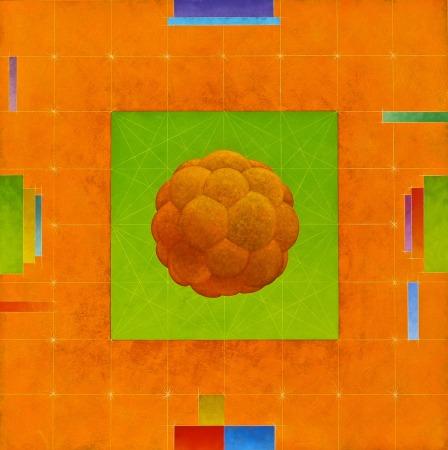 cluster mandala 36×36 | Richard Carter Art